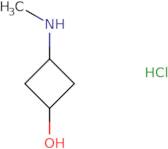 trans-3-(Methylamino)cyclobutan-1-ol HCl