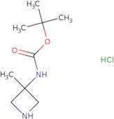 3-(Boc-amino)-3-methylazetidine hydrochloride