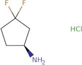 (1S)-3,3-Difluorocyclopentan-1-amine HCl ee