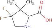 (S)-4,4-Difluoro-3,3-dimethylpyrrolidine-2-carboxylic acid