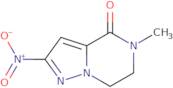 5-Methyl-2-nitro-6,7-dihydropyrazolo[1,5-a]pyrazin-4(5H)-one