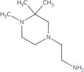 2-(3,3,4-Trimethylpiperazin-1-yl)ethan-1-amine