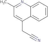 2-(2-Methylquinolin-4-yl)acetonitrile