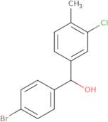 (4-Bromophenyl)(3-chloro-4-methylphenyl)methanol