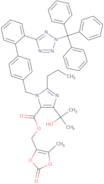 4-(1-Hydroxy-1-methylethyl)-2-propyl-1-[[2'-[2-(triphenylmethyl)-2H-tetrazol-5-yl][1,1'-biphenyl]-4-yl]methyl]-(5-methyl-2-oxo-1,3-d ioxol-4-yl)1H-Imidazole-5-carboxylic acid methyl ester