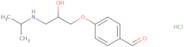 4-[(2RS)-2-Hydroxy-3-[(1-methylethyl)amino]propoxy]-benzaldehyde hydrochloride
