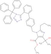 4-(1-Hydroxy-1-methylethyl)-2-propyl-1[4-[2-(trityltetrazol-5-yl)phenyl]phenyl]methylimidazo-5-carboxylate ethyl