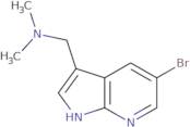 1-(5-Bromo-1H-pyrrolo[2,3-b]pyridin-3-yl)-N,N-dimethylmethanamine