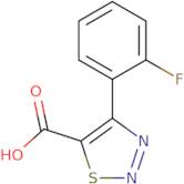 4-(2-Fluorophenyl)-1,2,3-thiadiazole-5-carboxylic acid