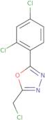 2-(Chloromethyl)-5-(2,4-dichlorophenyl)-1,3,4-oxadiazole