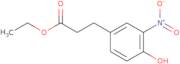 Ethyl 3-(4-hydroxy-3-nitrophenyl)propanoate