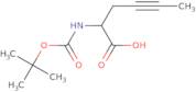 2-{[(tert-Butoxy)carbonyl]amino}hex-4-ynoic acid