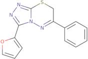 3-(2-Furyl)-6-phenyl-7H-[1,2,4]triazolo[3,4-b][1,3,4]thiadiazine