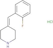 4-[(2-Fluorophenyl)methylidene]piperidine hydrochloride