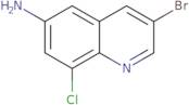 3-Bromo-8-chloroquinolin-6-amine