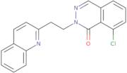 8-Chloro-2-(2-(quinolin-2-yl)ethyl)phthalazin-1(2H)-one