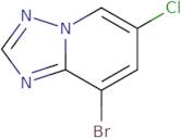 8-Bromo-6-chloro-[1,2,4]triazolo[1,5-a]pyridine