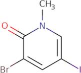 3-Bromo-5-iodo-1-methyl-1,2-dihydropyridin-2-one