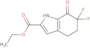 Ethyl 6,6-difluoro-7-oxo-4,5-dihydro-1H-indole-2-carboxylate