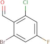 2-Bromo-6-chloro-4-fluorobenzaldehyde