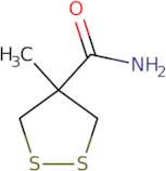 1,2-Dithiolane-4-carboxamide, 4-methyl-