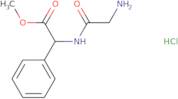 Methyl (2S)-2-(2-aminoacetamido)-2-phenylacetate hydrochloride