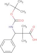 3-{[(tert-Butoxy)carbonyl]amino}-2,2-dimethyl-3-phenylpropanoic acid