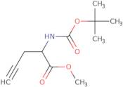 Methyl (2R)-2-{[(tert-butoxy)carbonyl]amino}pent-4-ynoate