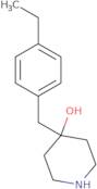 4-[(4-Ethylphenyl)methyl]piperidin-4-ol