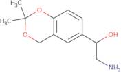 (R)-2-Amino-1-(2,2-dimethyl-4H-1,3-benzodioxin-6-yl)ethanol