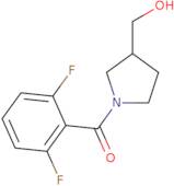 [1-(2,6-Difluorobenzoyl)pyrrolidin-3-yl]methanol