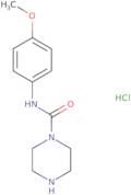 N-(4-Methoxyphenyl)piperazine-1-carboxamide hydrochloride