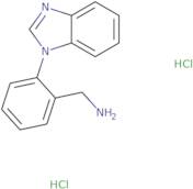 [2-(1H-1,3-Benzodiazol-1-yl)phenyl]methanamine dihydrochloride