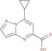 7-Cyclopropylpyrazolo[1,5-a]pyrimidine-5-carboxylic acid