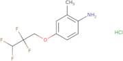 2-Methyl-4-(2,2,3,3-tetrafluoropropoxy)aniline hydrochloride