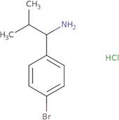 1-(4-Bromophenyl)-2-methylpropan-1-amine hydrochloride