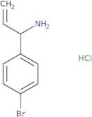 1-(4-Bromophenyl)prop-2-en-1-amine hydrochloride