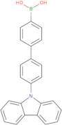 [4'-(Carbazol-9-yl)-4-biphenylyl]boronic Acid (contains varying amounts of Anhydride)