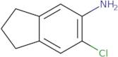 6-Chloro-2,3-dihydro-1H-inden-5-amine