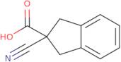 2-Cyano-1,3-dihydroindene-2-carboxylic acid