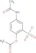 2-(Chlorosulfonyl)-4-acetamidophenyl acetate