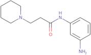 N-(3-Aminophenyl)-3-(piperidin-1-yl)propanamide