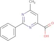 6-Methyl-2-phenylpyrimidine-4-carboxylic acid