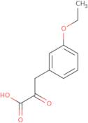 3-(3-Ethoxyphenyl)-2-oxopropanoic acid