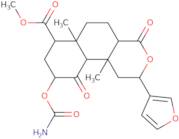 Methyl (2S,4aR,6aR,7R,9S,10aS,10Br)-9-carbamoyloxy-2-(furan-3-yl)-6a,10b-dimethyl-4,10-dioxo-2,4...