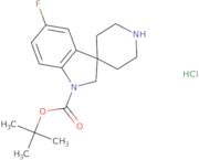 1-Boc-5-fluorospiro[indoline-3,4'-piperidine] hydrochloride