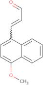 3-(4-Methoxynaphthalen-1-yl)prop-2-enal