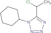 5-(1-Chloroethyl)-1-cyclohexyl-1H-1,2,3,4-tetrazole