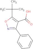 5-(tert-Butyl)-3-phenylisoxazole-4-carboxylic acid