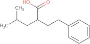 4-Methyl-2-(2-phenylethyl)pentanoic acid